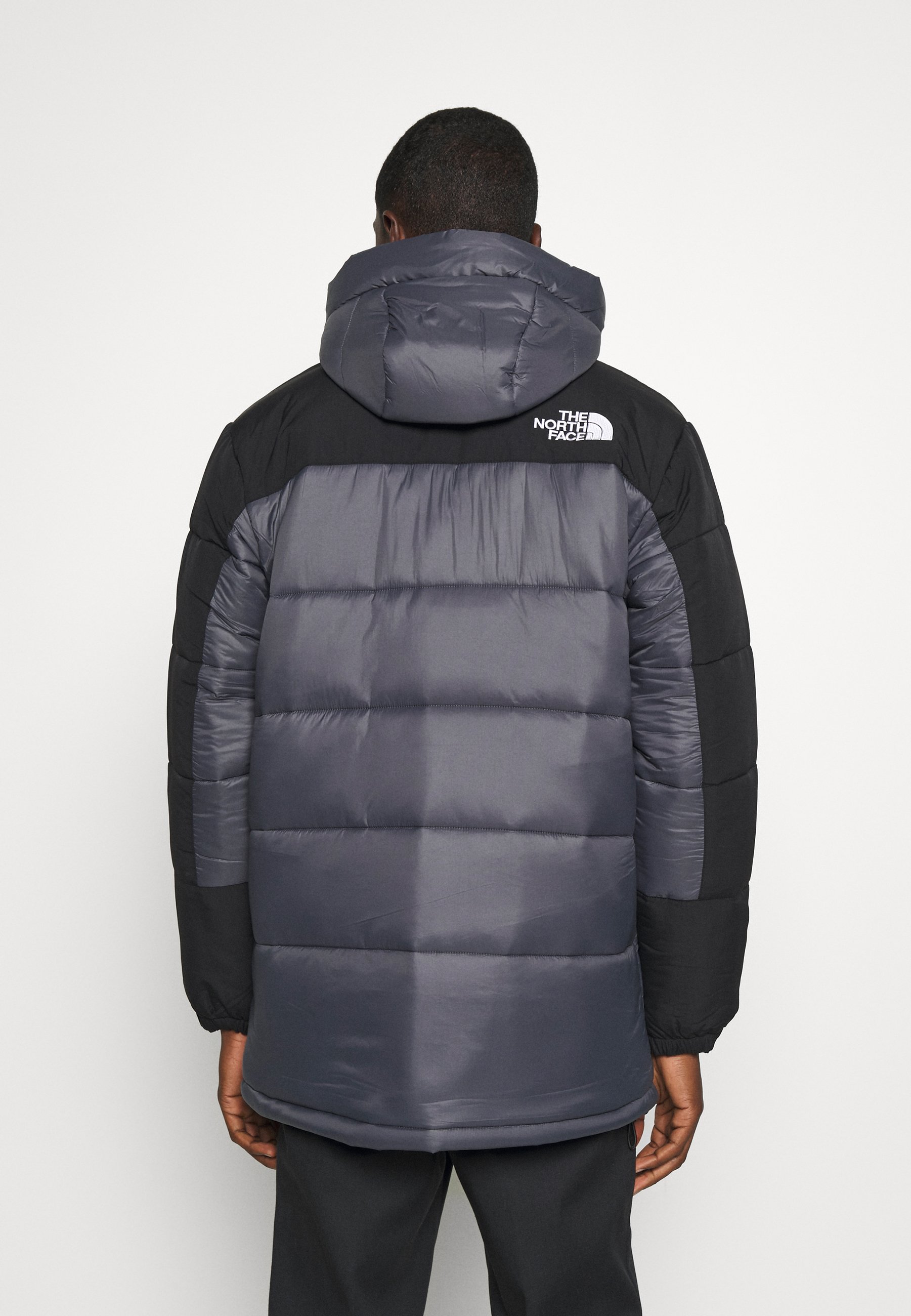 north face long grey coat