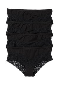 bonprix 4ER PACK - Slip - black