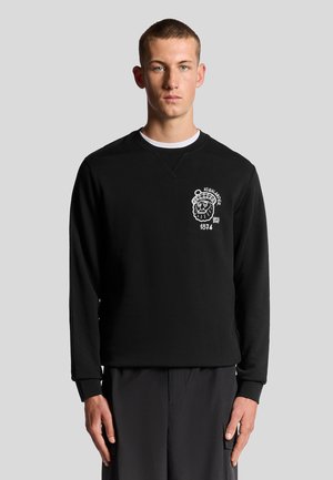 MID LAYERS HIGHLANDER GRAPHIC - Sweatshirt - z jet black