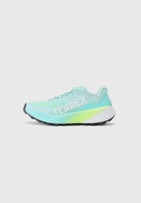 AGRAVIC 3 - Trail running shoes - semi flash aqua/cloud white/lucid lemon