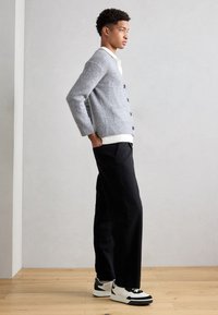 ECCO STREET COURT M - Tenisky - black/white