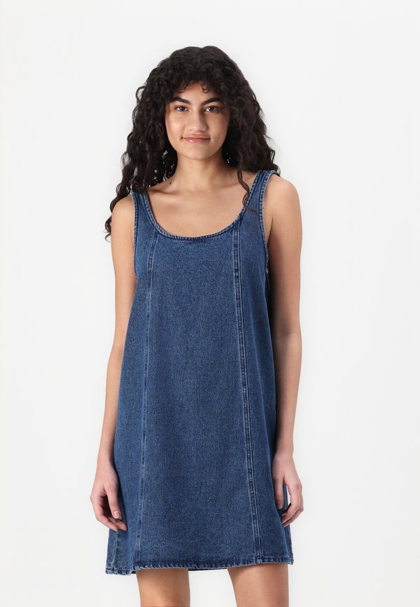 STELLA SHORT - Denim dress