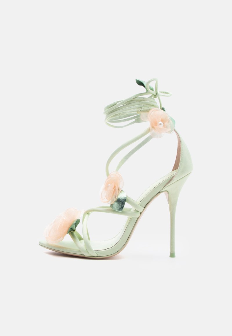 Sophia Webster ROSETTE - Νυφικά παπούτσια - pistachio fancy