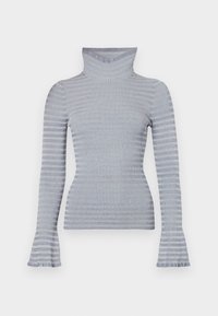 PHYLLIS  - Striktrøje - slate