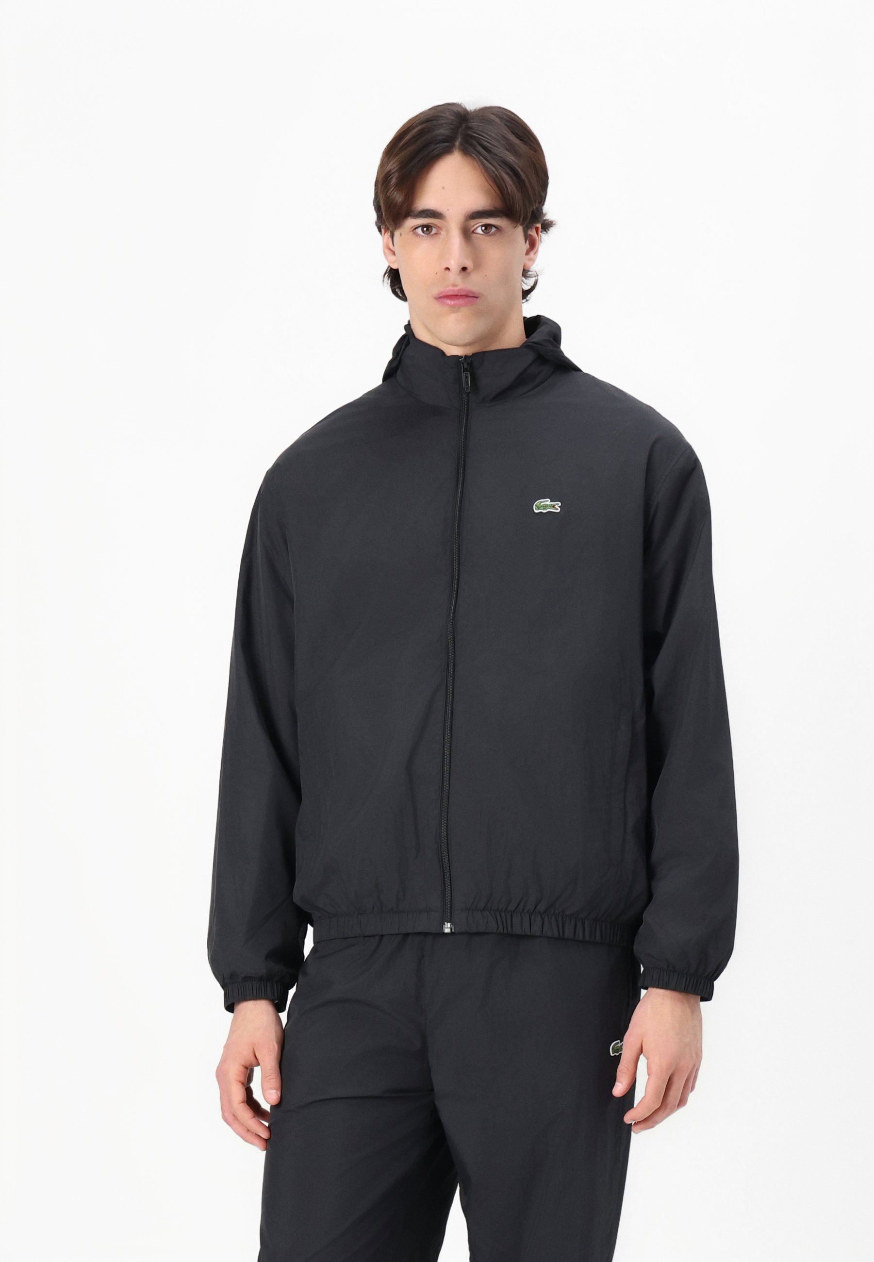 Lacoste 黒 ジャケット Lacoste Light jacket - black - Zalando.co.uk
