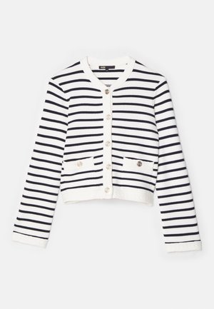 MARACASSE - Cardigan - marine/ecru