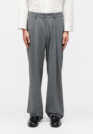 NN.07 KAY - Broek - light grey melange
