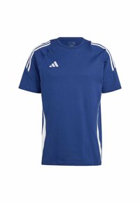 ADIDAS PERFORMANCE TIRO 24 SWEAT TEE - Camiseta estampada - team navy blue white