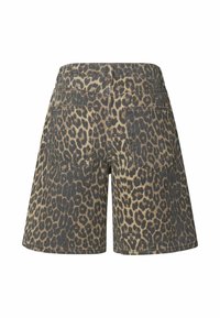 Global Funk Jeans Shorts - leopard mist