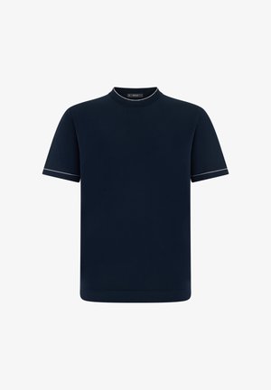 Boggi Milano, T-shirt basique - navy blue