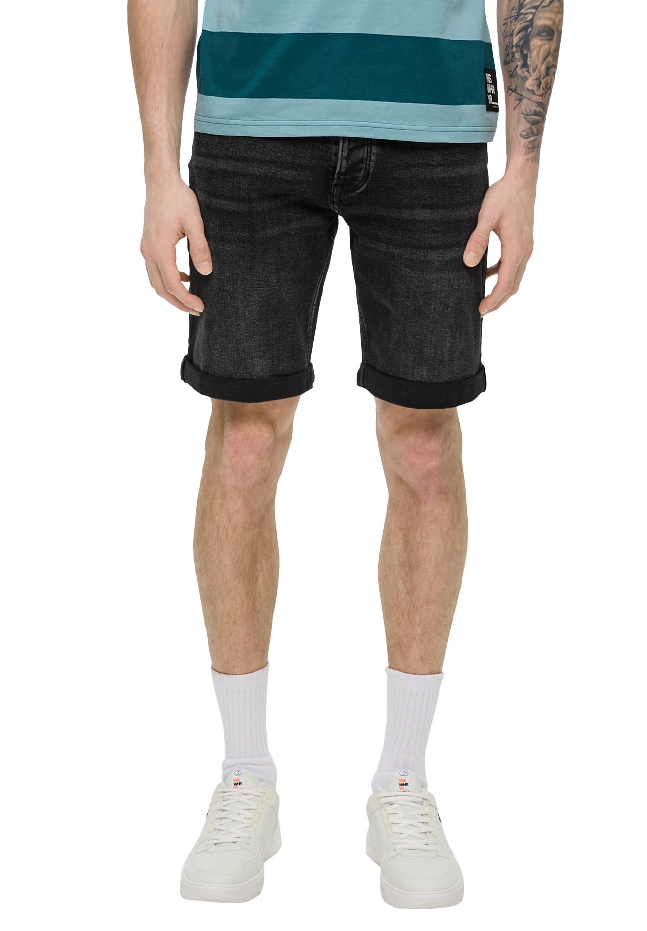 QS Straight leg jeans - weiß/wit