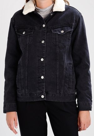 Jeansjacka - black denim