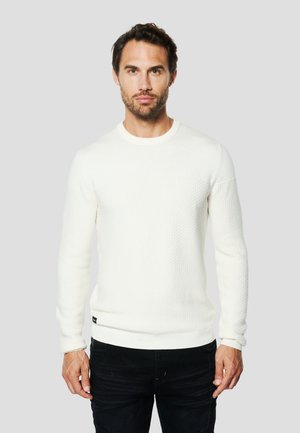 Jersey de punto - crudo   off-white