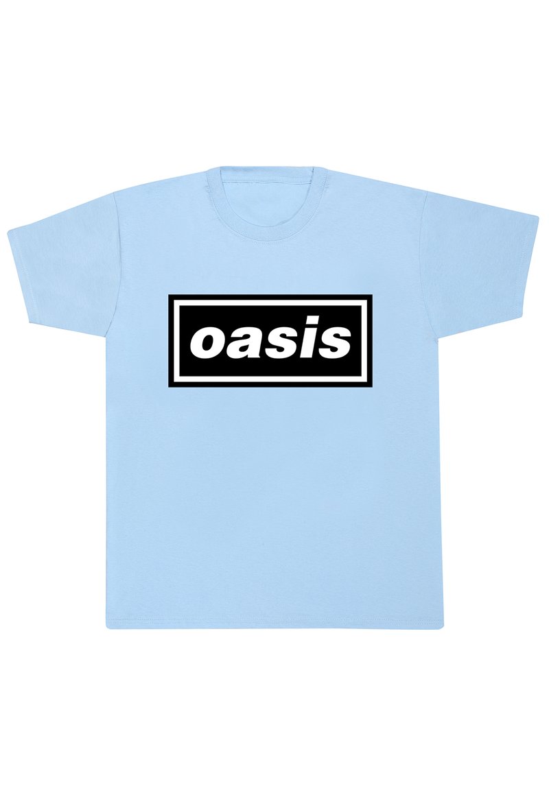 Henry Tiger DECCA LOGO - Print T-shirt - light blue