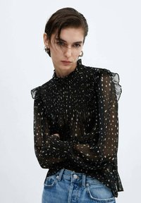 Mango Blouse - black