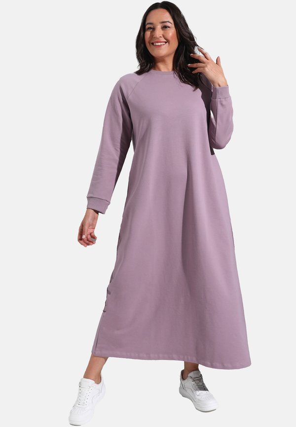 PLUS SIZE ALIA - Maxikleid - lavender
