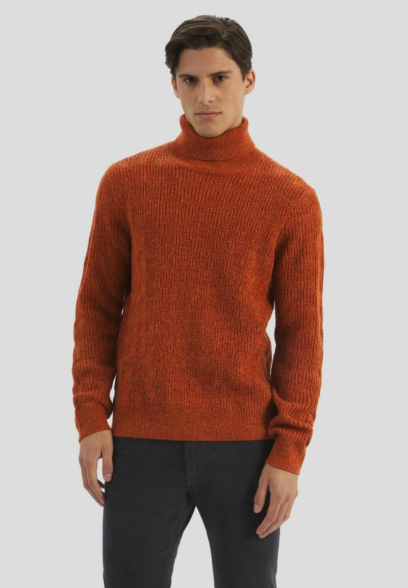Herren Strickjacken | Conbipel Strickpullover arancio/orange - RU45175 Herren Strickjacken | Conbipel Strickpullover arancio/orange - RU45175