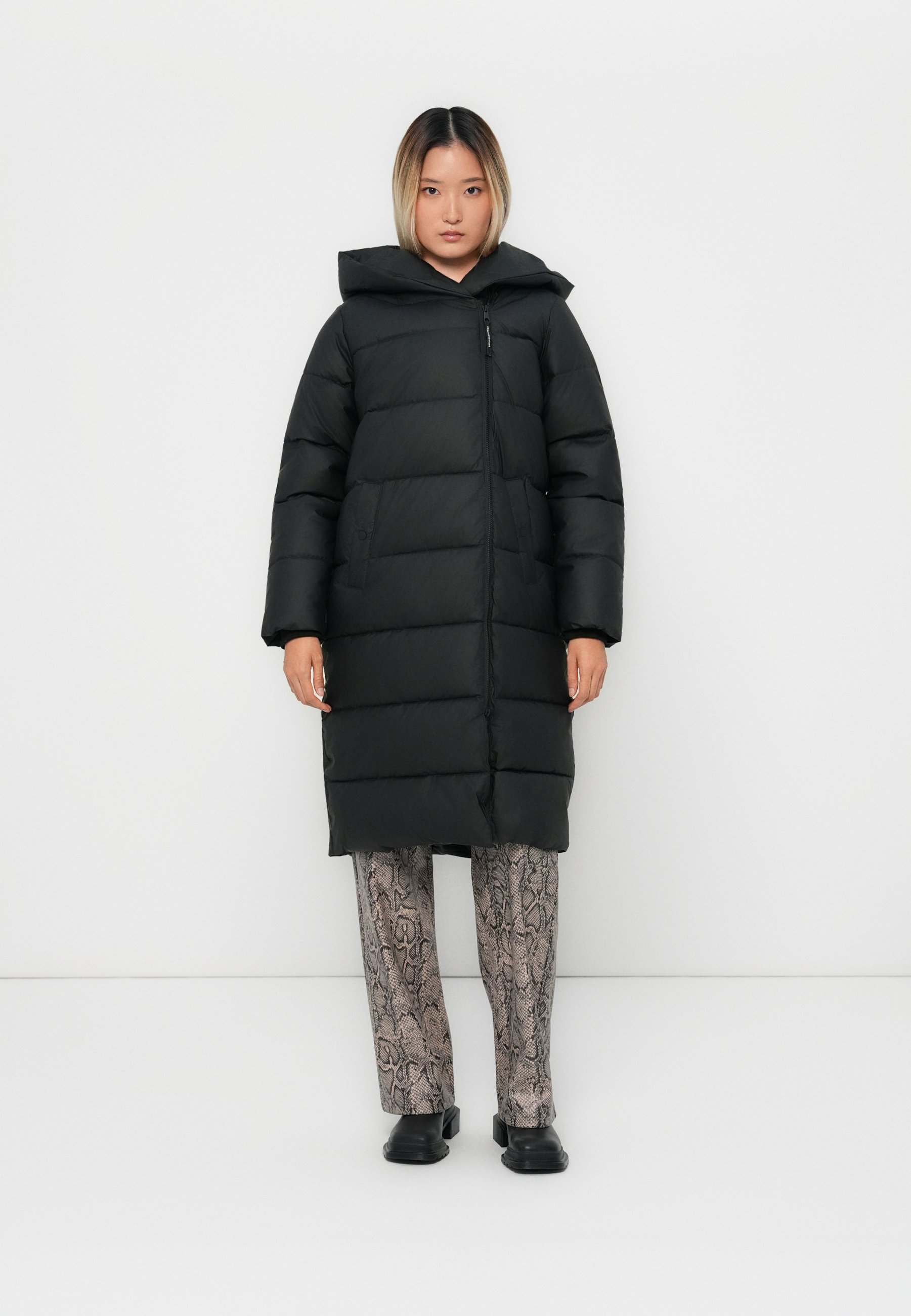 Vero Moda VMMARGARET LONG COAT - Wintermantel - black/zwart