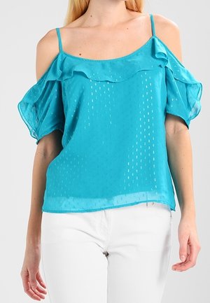 Blouse - turquoise