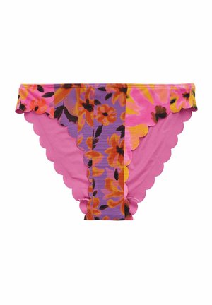 SCALLOPED EDGE - Bikini alsók - purple floral