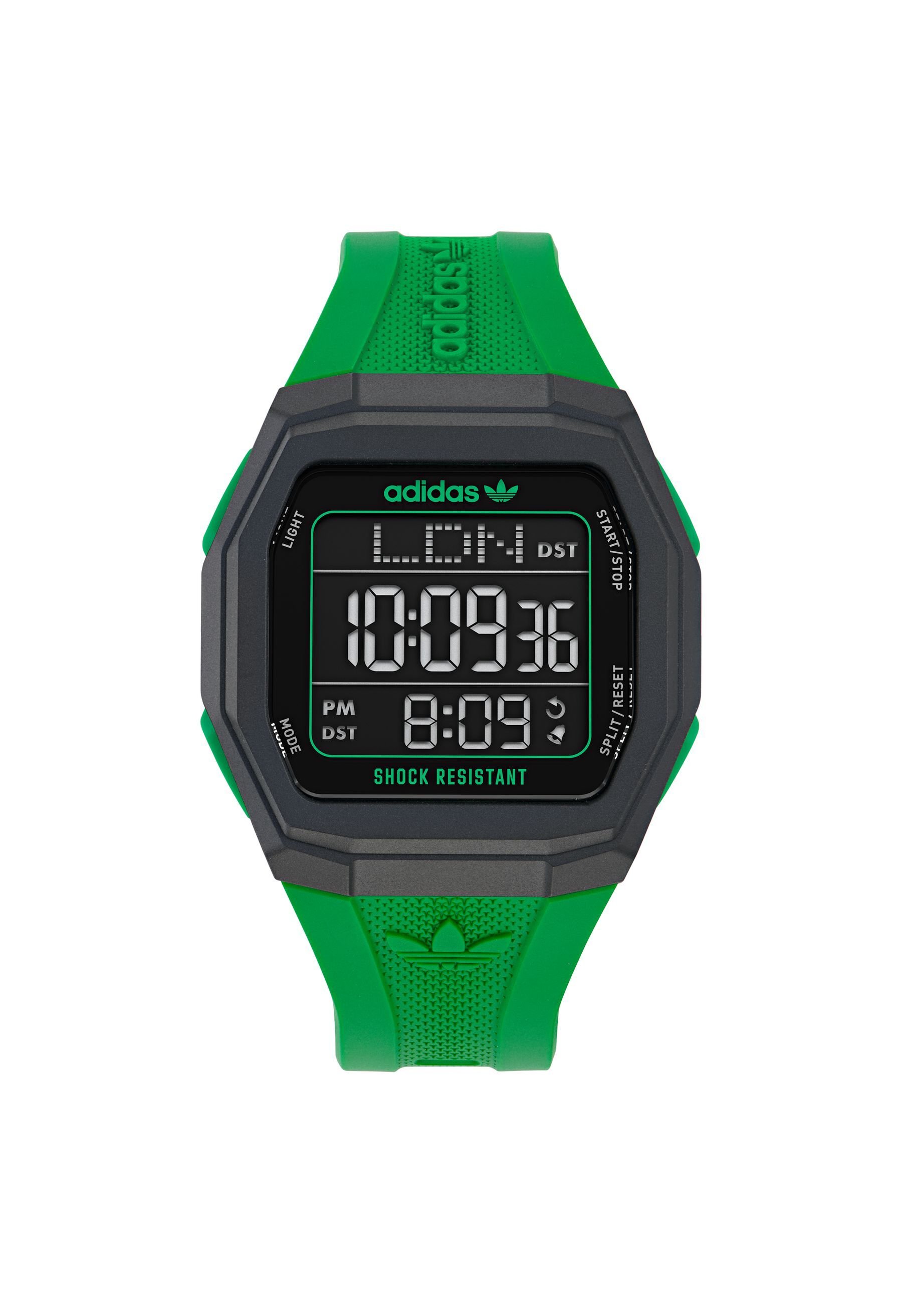 adidas Originals TECH ONE GMT - Ceas de mână - green/verde
