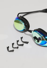 TYR BLACK MIRROR GOOGLES UNISEX - Lunettes de natation - gold-coloured