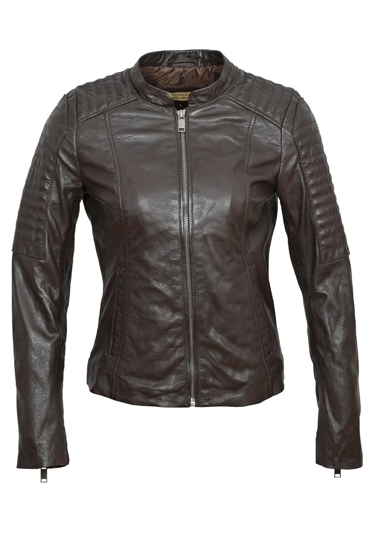 Lee Cooper Leren jas bruin