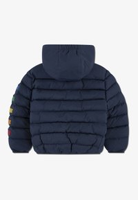 Lacoste PATCHES PUFFE - Vinterjakke - marine