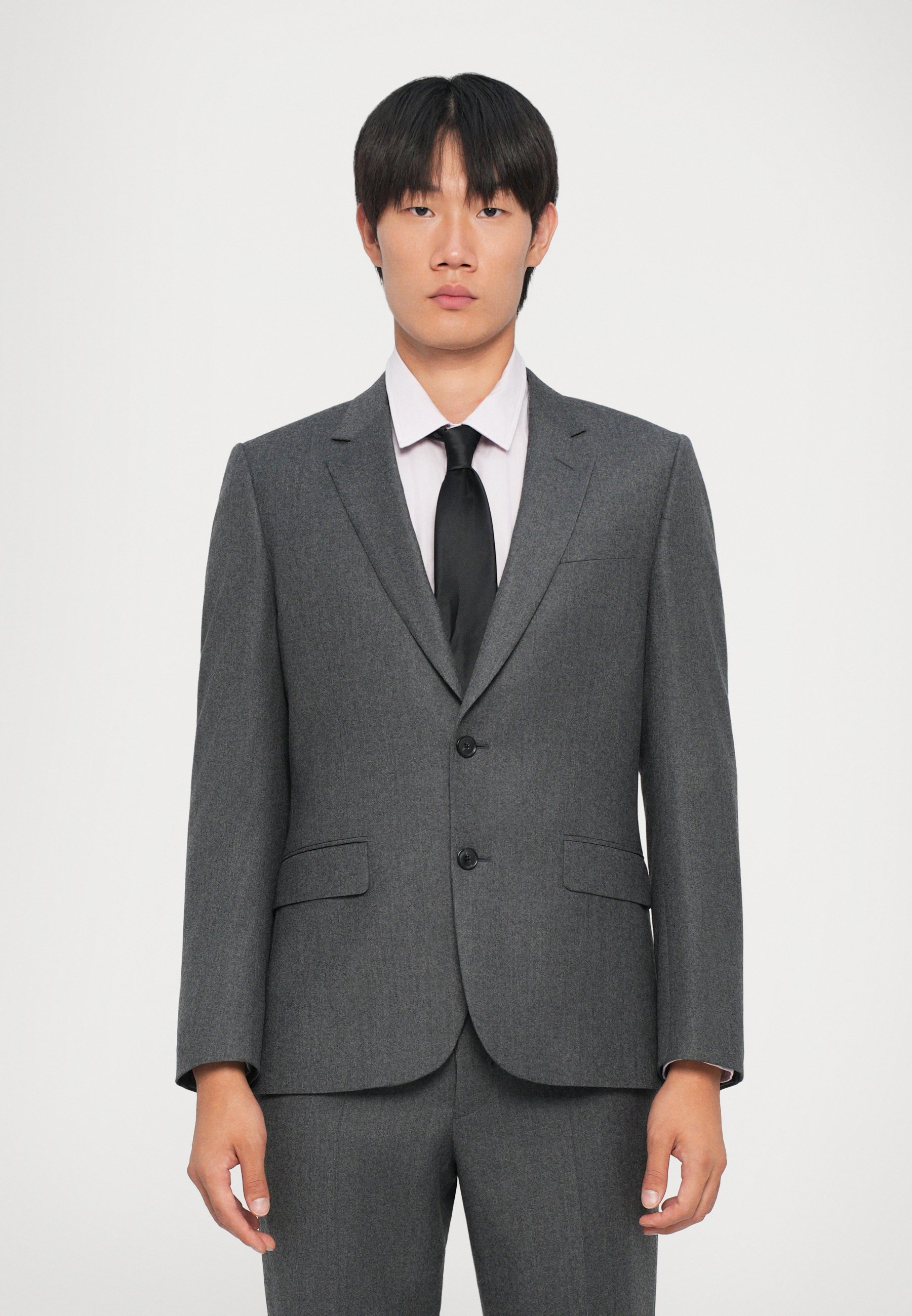 Paul Smith TAILORED FIT BUTTON SUIT SET - Suit - grey melange/grey