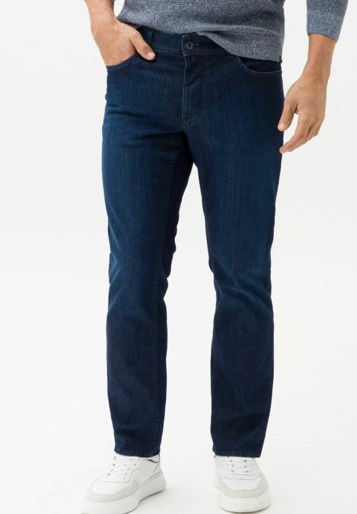 Pantalon Jean BRAX Beige Homme – Taille 54 (L32), Stretch, Coupe Droite, été