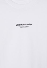 Jack & Jones Junior JORVESTERBRO SS CREW NECK NOOS - Tričko s potlačou - bright white