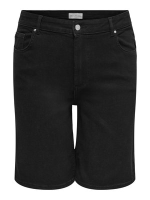 ONLY Carmakoma, Denim CARWILLY High waist Wide Leg Fit - Jeans Shorts - washed black