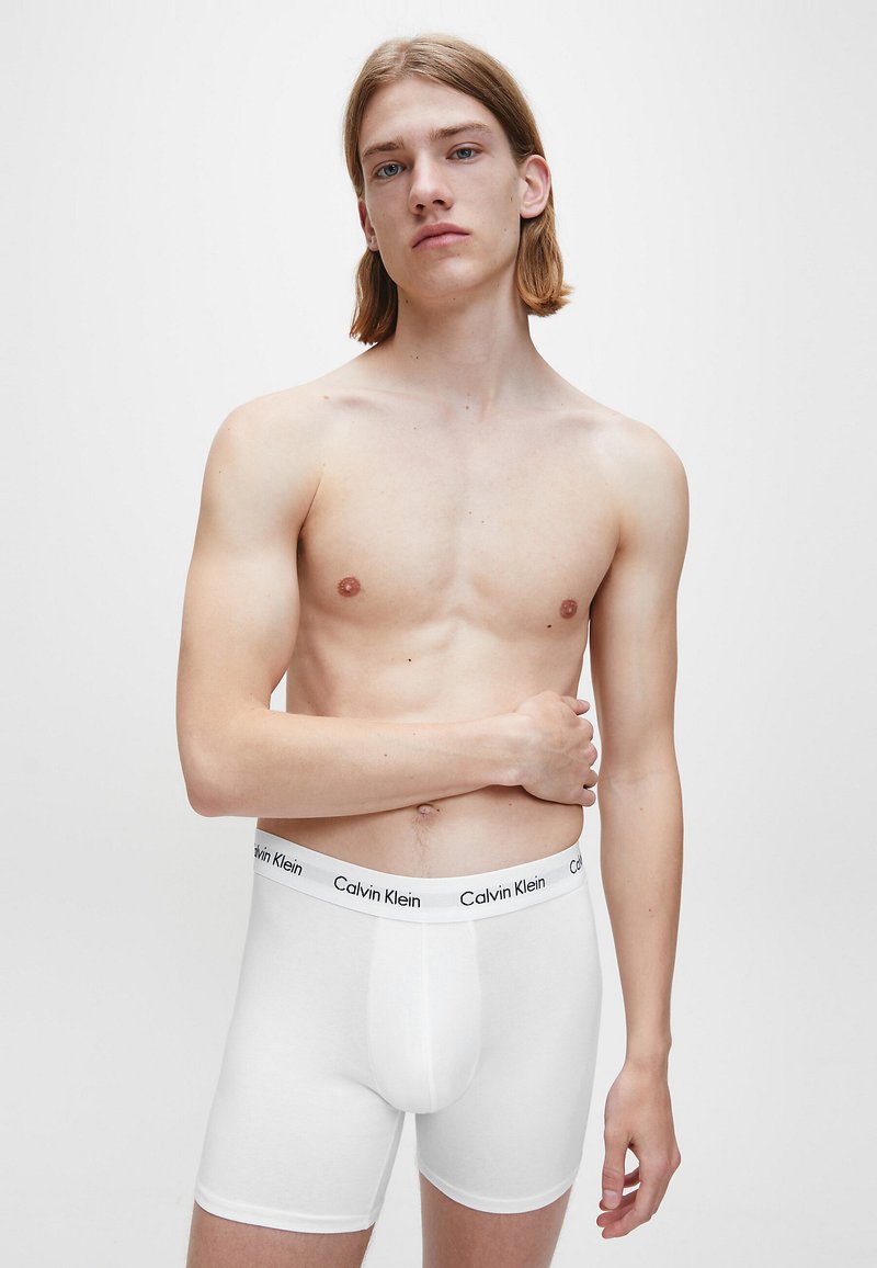 Calvin Klein Underwear - 3 PACK - Alushousut - white, Suurenna