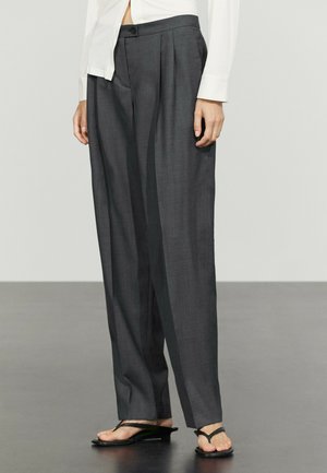 Massimo Dutti, Stoffhose - dark grey