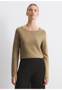 Marc O'Polo Strikkegenser - soft mocca