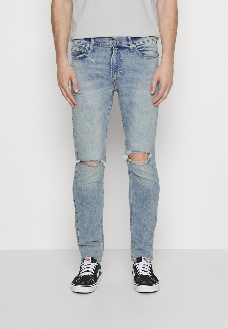 Abercrombie & Fitch Jeans Skinny Fit light blue/lyseblå denim
