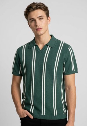 Sublevel, Polo shirt - dark-green
