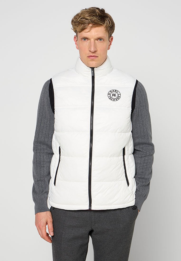 Karl Lagerfeld Bodywarmer crème Karl Lagerfeld Bodywarmer crème