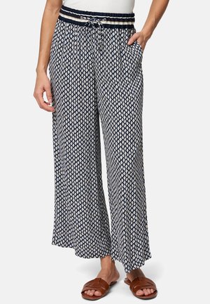CULOTTE MIT GRAFISCHEM PRINT  - Trousers - bluecream