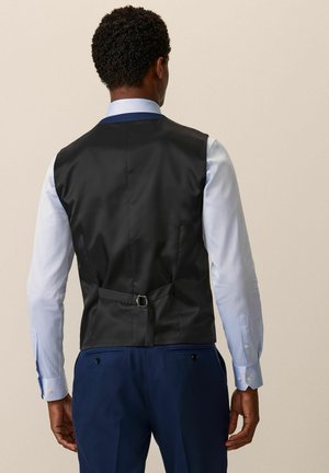 TEXTURED REGULAR FIT - Suit waistcoat - bright blue