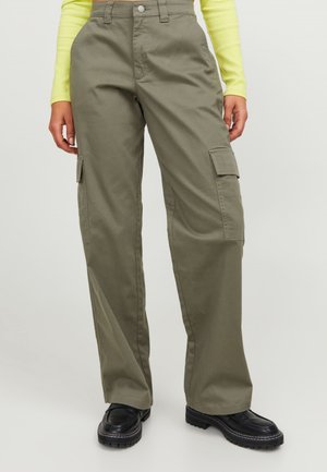 JXKENDAL REG STRA NOOS - Cargobroek - dusty olive