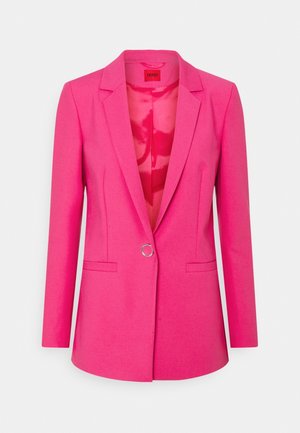 Halflange jas - pink