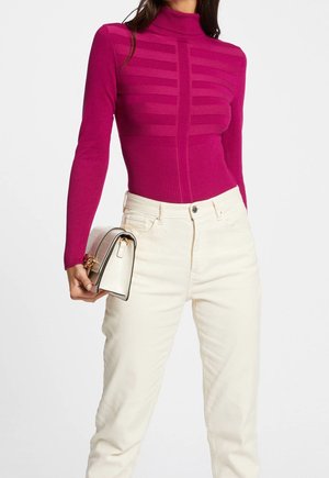 Jersey de punto - mottled light pink
