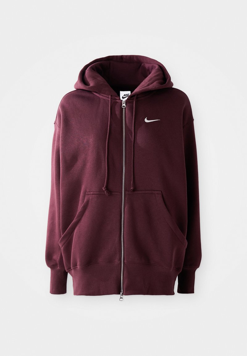 Nike Sportswear Sweater met rits bordeauxrood