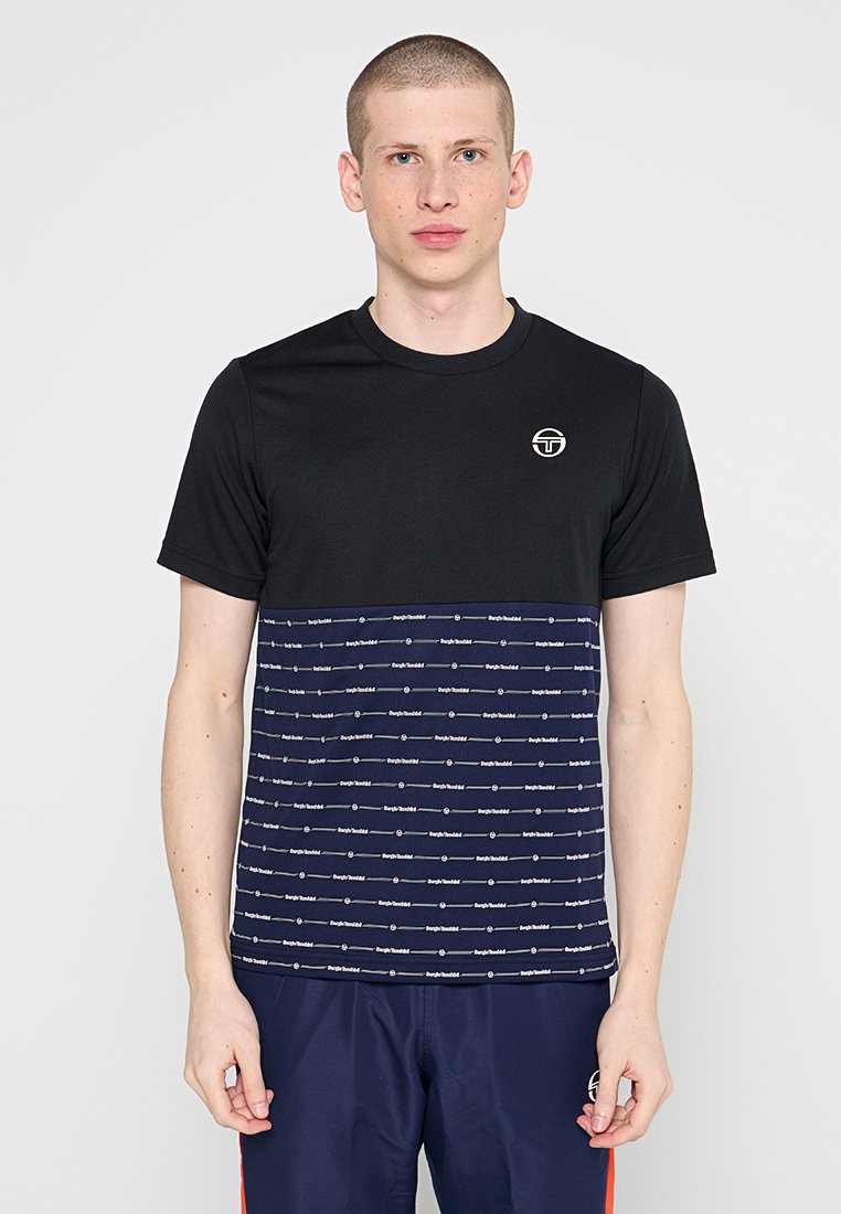 Sergio Tacchini T-shirt print zwart Sergio Tacchini T-shirt print zwart