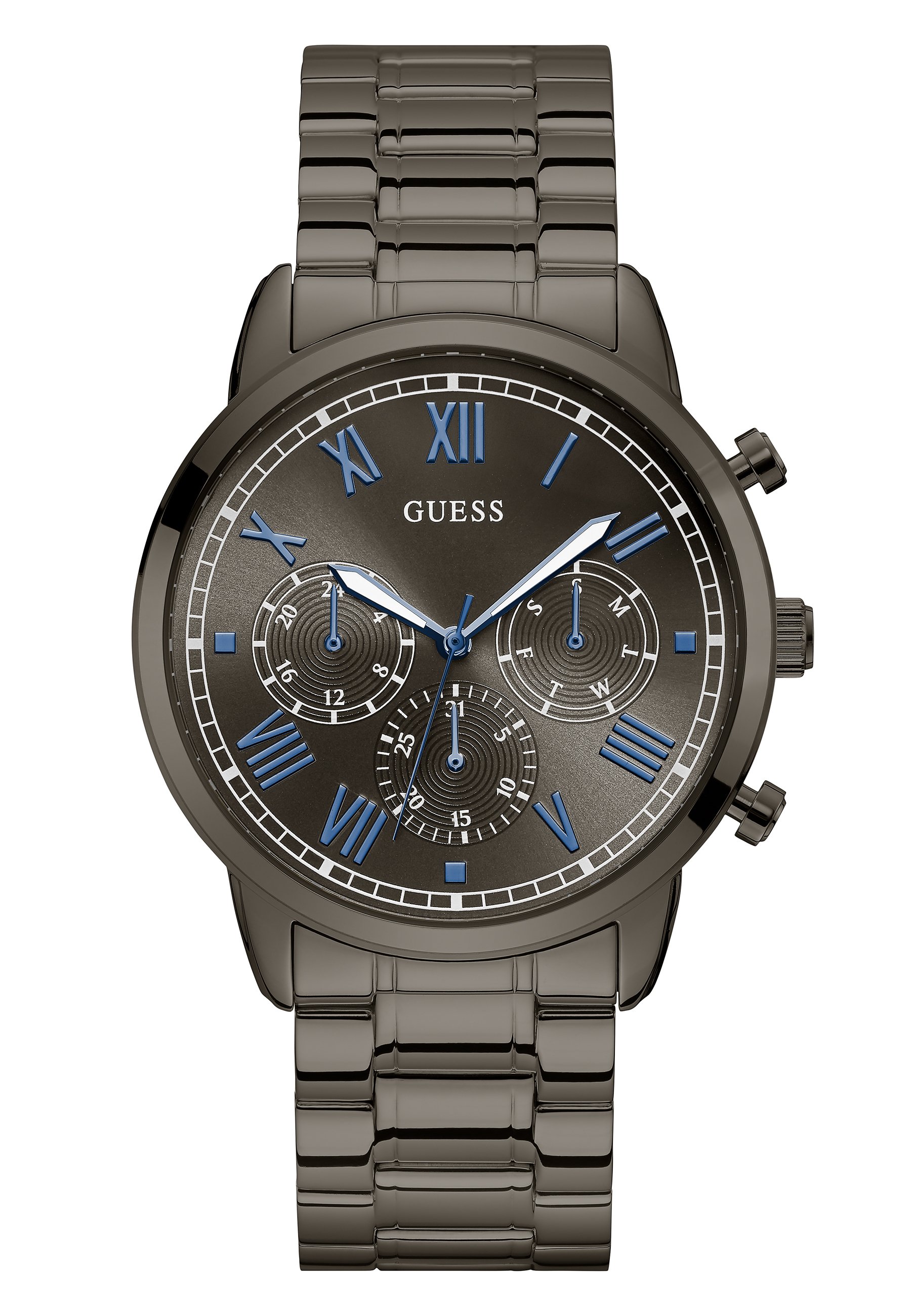 Guess HENDRIX Montre à aiguilles gunmetal/black/gris acier