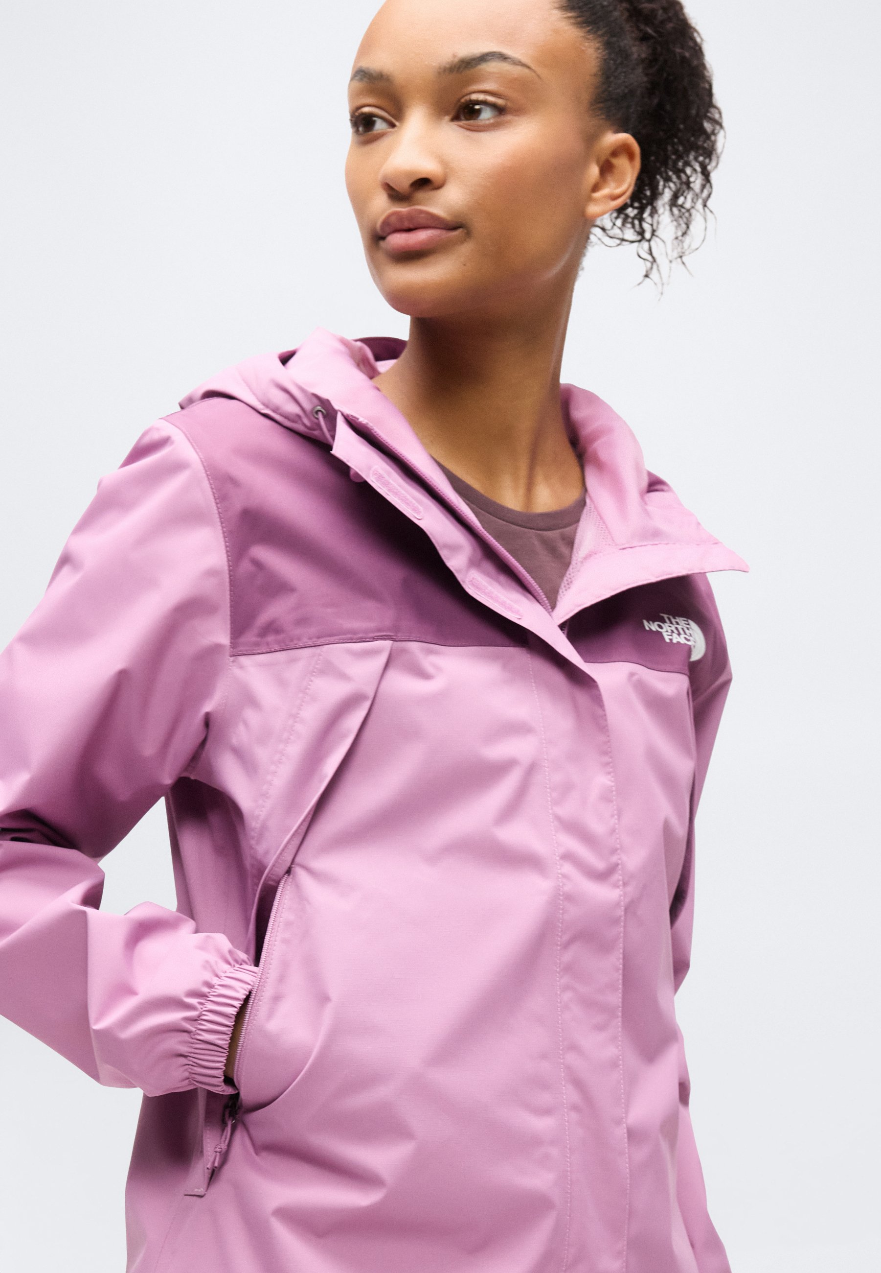 The North Face ANTORA RAIN JACKET - Hardshell-jas - hushed