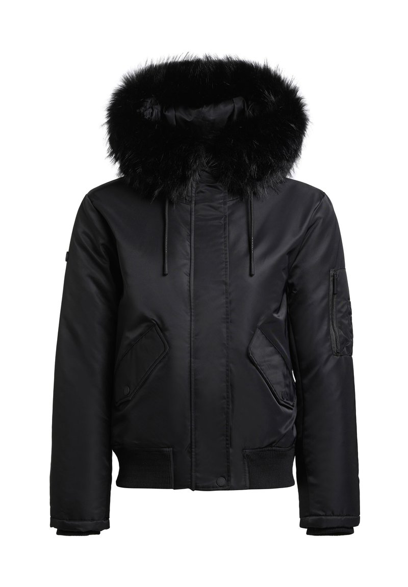 khujo Winterjas zwart