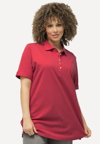 Ulla Popken MANCHES COURTES - Polotričko - dark pink