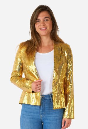 SEQUINS  - Kratka jakna - gold